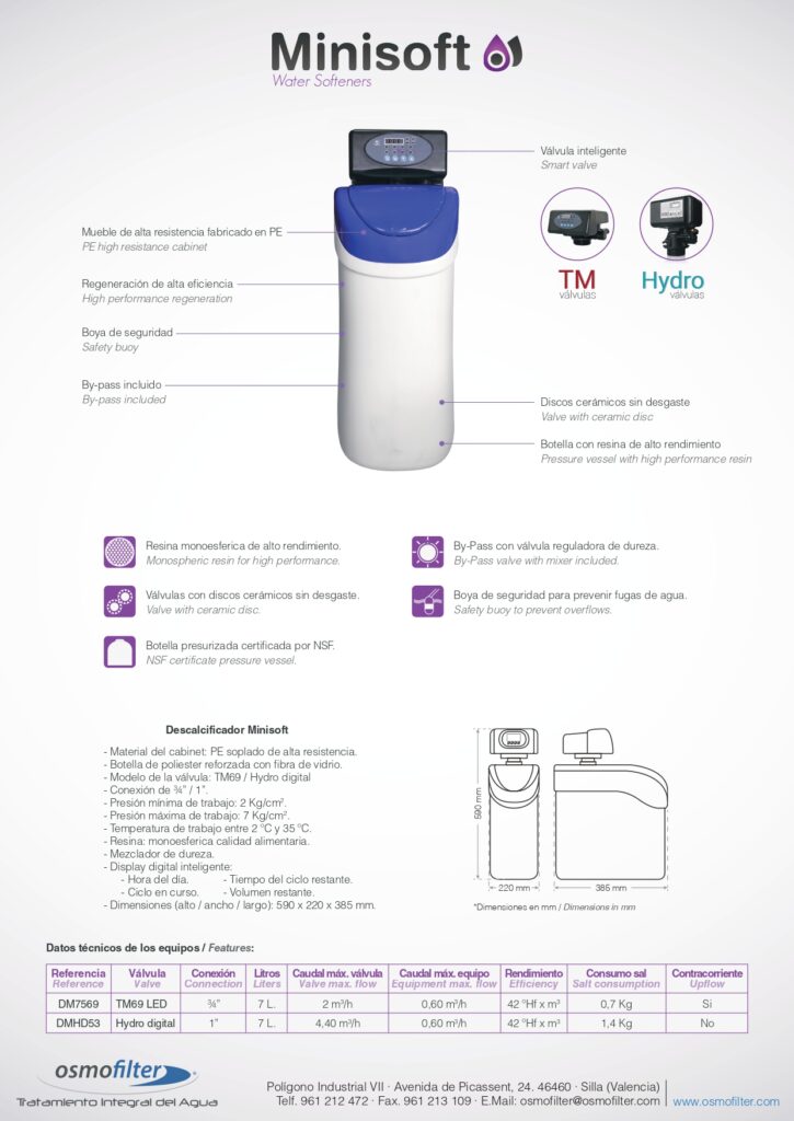 VITALAGUA DESCALCIFICADOR